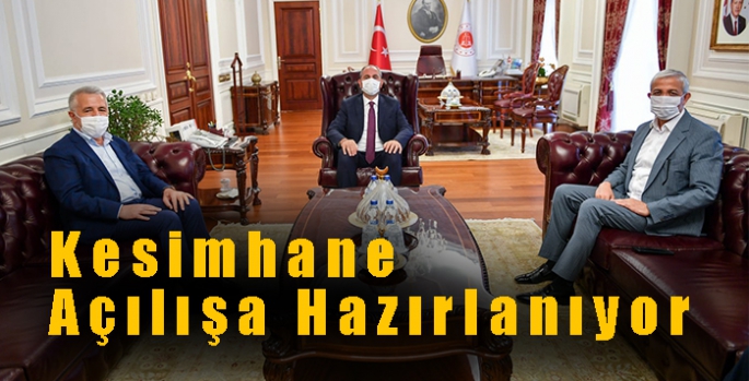 Kesimhane Açılışa Hazırlanıyor