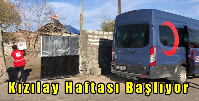 Kızılay Haftası Başlıyor