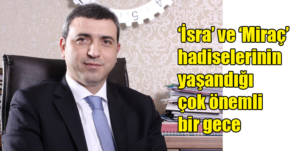 Miraç Kandili Mesajı