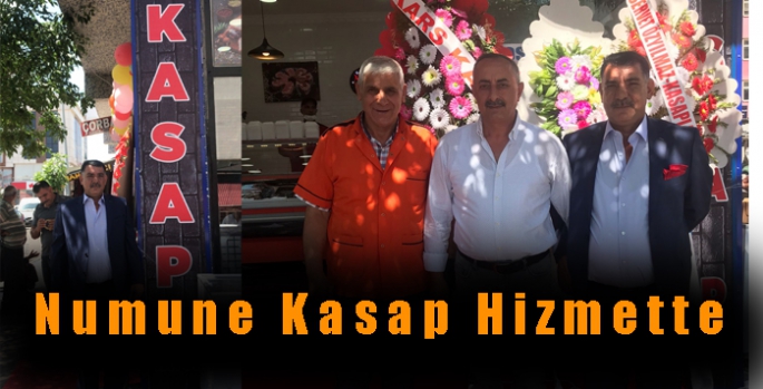 Numune Kasap Hizmete Açıldı