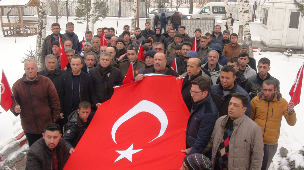 O Kurumdan 100 Kişi Afrin İçin Dilekçe Verdi