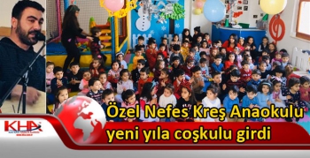 Özel Nefes Kreş Anaokulu yeni yıla coşkulu girdi