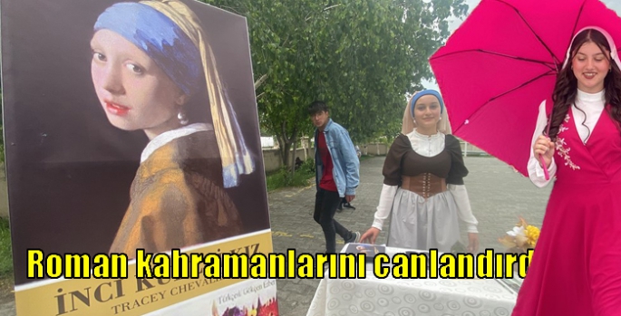 Roman kahramanlarını canlandırdılar