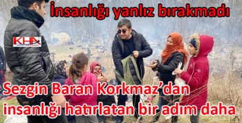 Sezgin Baran Korkmaz’dan insanlığı hatırlatan bir adım daha