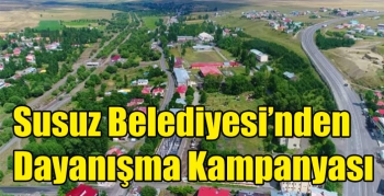 Susuz Belediyesi’nden Dayanışma Kampanyası