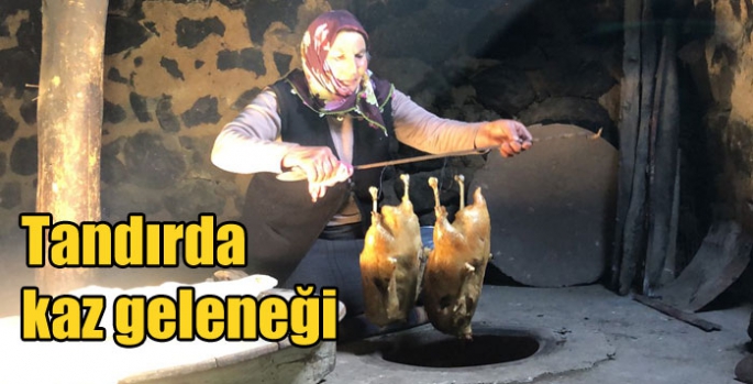 Tandırda kaz geleneği