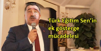 Türk Eğitim Sen’in ek gösterge mücadelesi