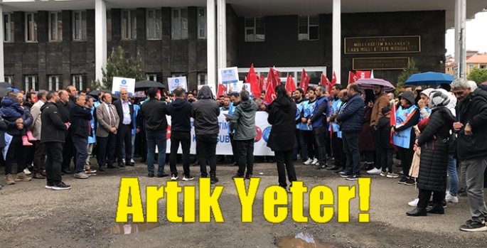 Türk Eğitim-Sen tüm yurtta iş bırakmaya gitti