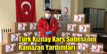 Türk Kızılay Kars Şubesi’nin Ramazan Yardımları