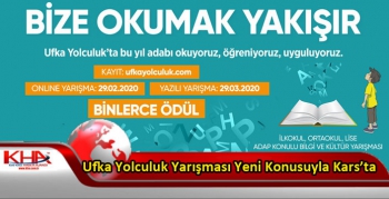 Ufka Yolculuk Yarışması Yeni Konusuyla Kars’ta