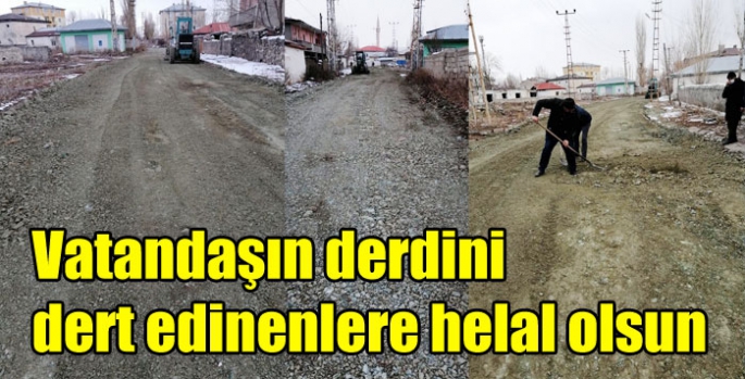 Vatandaşın derdini dert edinenlere helal olsun