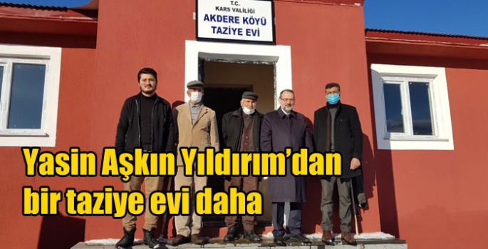 Yasin Aşkın Yıldırım’dan bir taziye evi daha