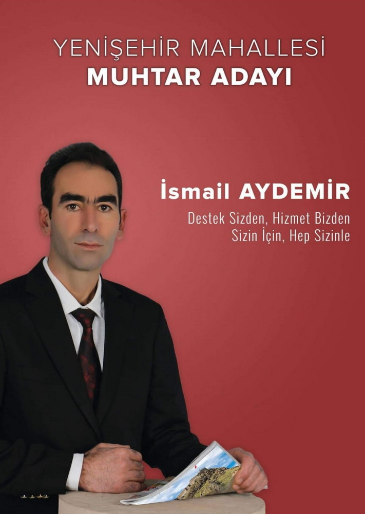 Yenişehir Mahallesi Muhtar Adayı İsmail Aydemir