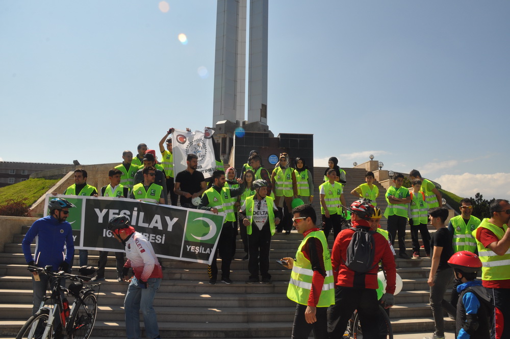 Yeşilay’dan Bisiklet Turu