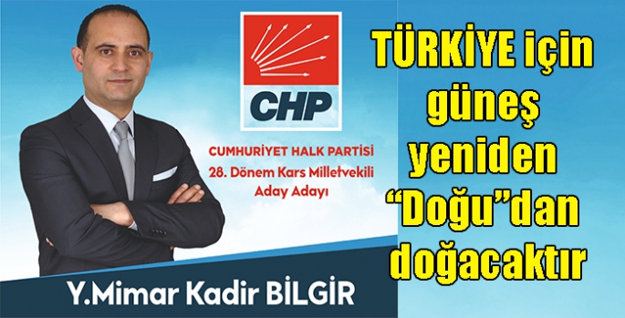 Yüksek Mimar Kadir Bilgir, CHP’den Aday Adayı