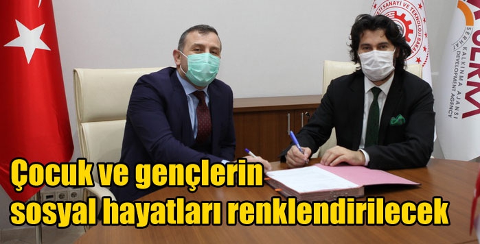 Çocuk ve gençlerin sosyal hayatları renklendirilecek